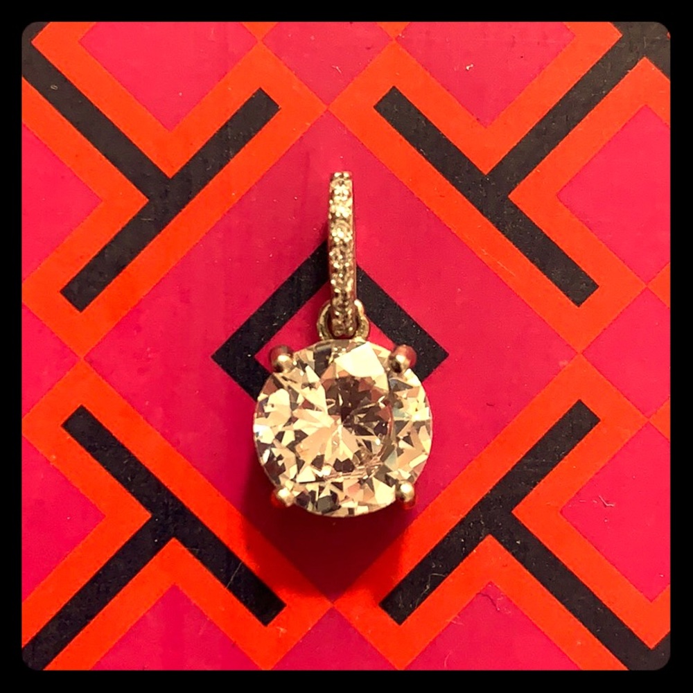 Silver and CZ pendant